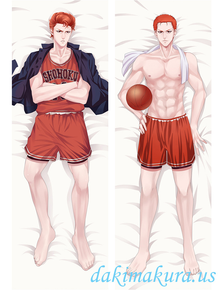 Hanamichi Sakuragi - Slam Dunk Male Anime Dakimakura Japanese Hugging Body Pillow Covers